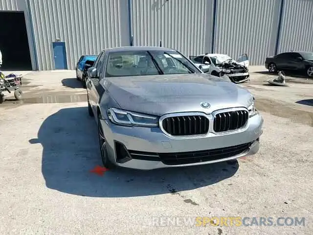 11 fotografías del automóvil dañado WBA13AG09NCH72025 BMW 5 SERIES 2022