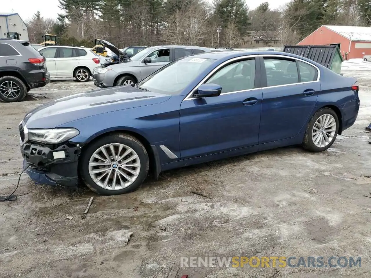 1 fotografías del automóvil dañado WBA13BJ04NCJ08677 BMW 5 SERIES 2022