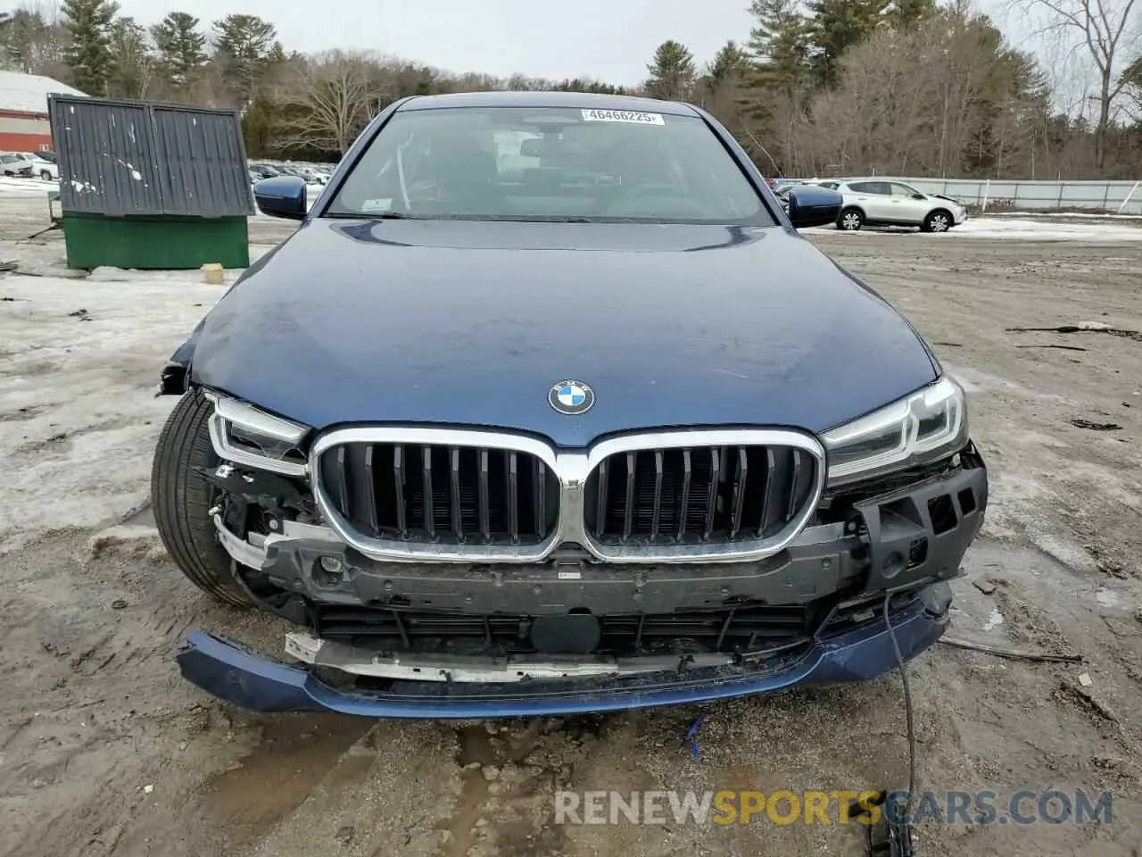 5 fotografías del automóvil dañado WBA13BJ04NCJ08677 BMW 5 SERIES 2022