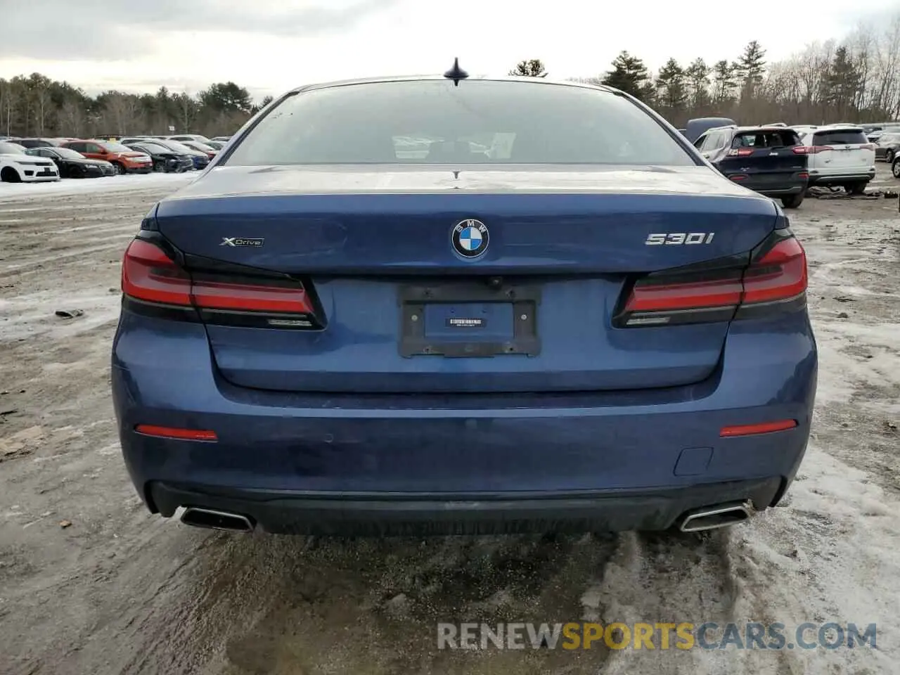 6 fotografías del automóvil dañado WBA13BJ04NCJ08677 BMW 5 SERIES 2022