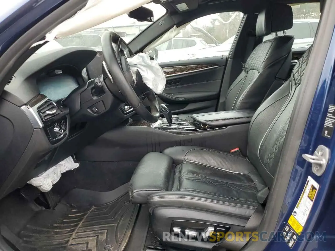 7 fotografías del automóvil dañado WBA13BJ04NCJ08677 BMW 5 SERIES 2022