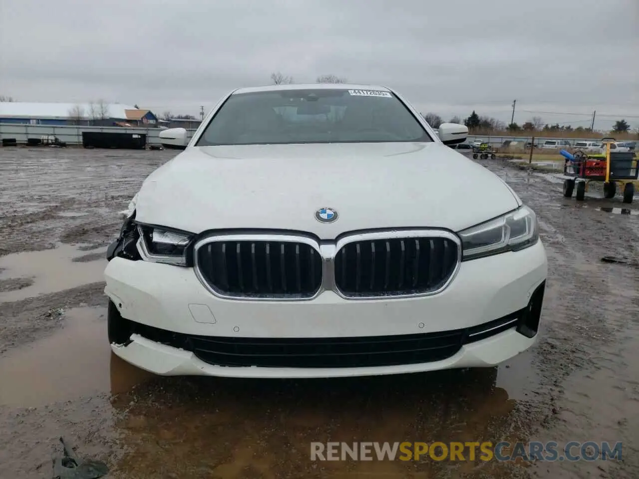 5 fotografías del automóvil dañado WBA13BJ07NCH68277 BMW 5 SERIES 2022
