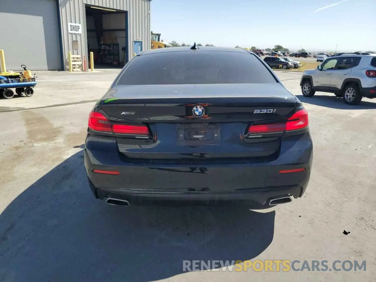 6 fotografías del automóvil dañado WBA13BJ09NCL02671 BMW 5 SERIES 2022