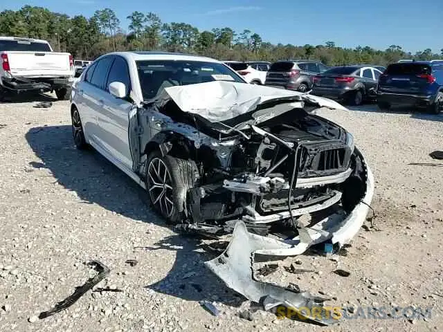13 fotografías del automóvil dañado WBA53BH00NWX39478 BMW 5 SERIES 2022