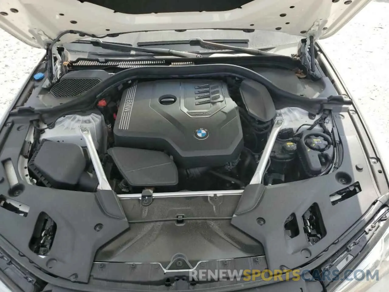 11 fotografías del automóvil dañado WBA53BH02NWX83515 BMW 5 SERIES 2022