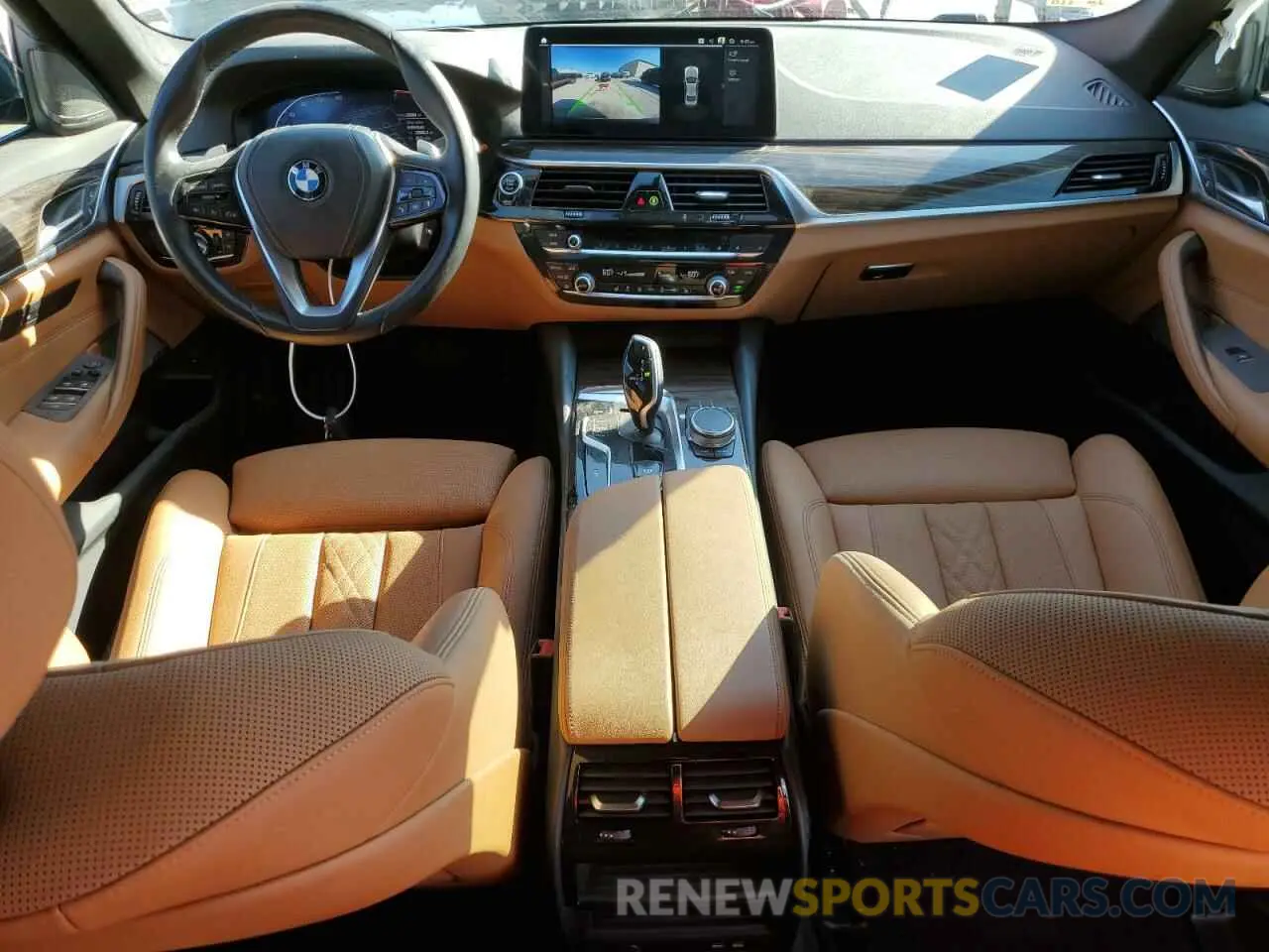 8 fotografías del automóvil dañado WBA53BH04NWX52685 BMW 5 SERIES 2022