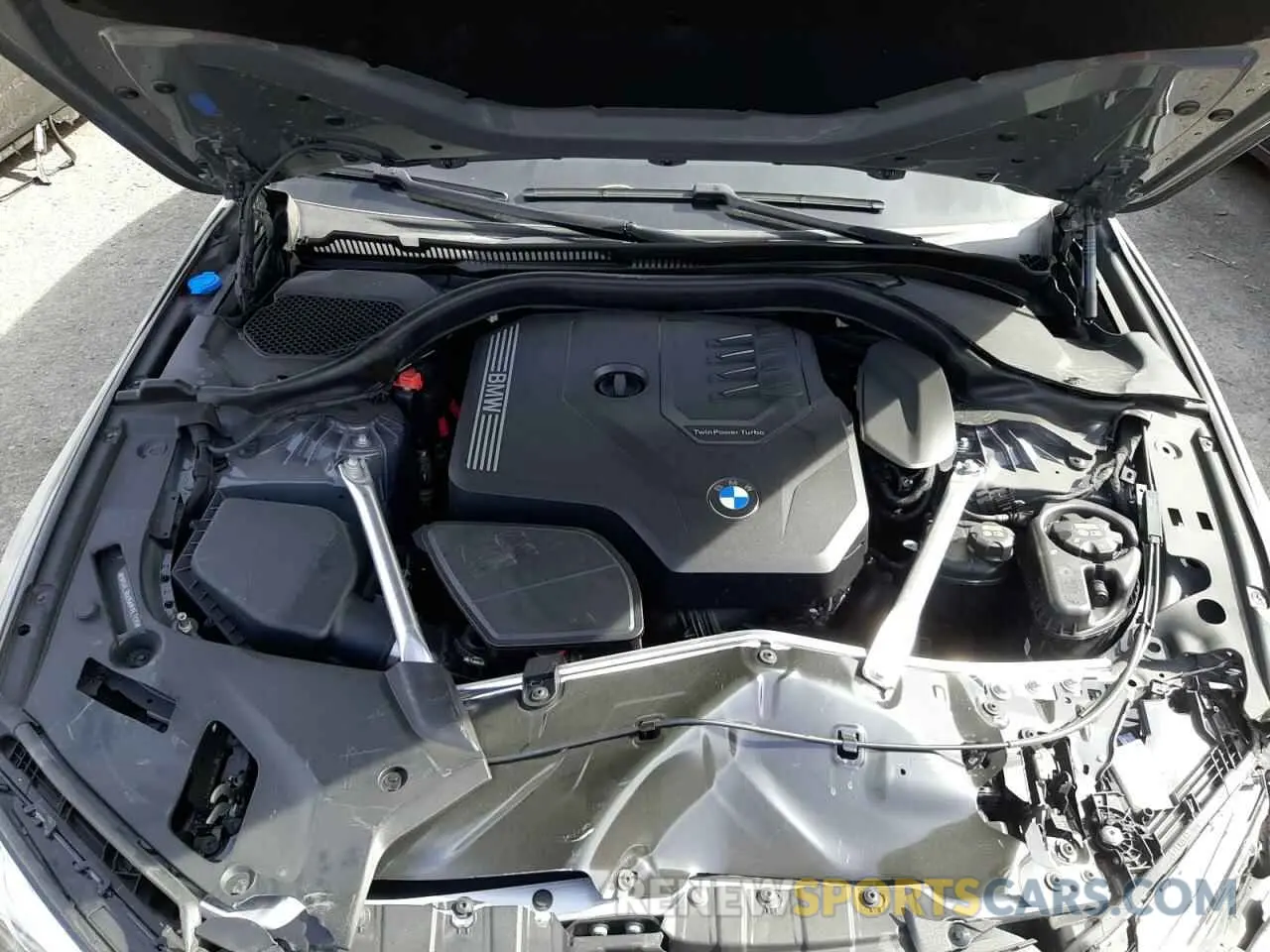 7 fotografías del automóvil dañado WBA53BH05NWX53120 BMW 5 SERIES 2022