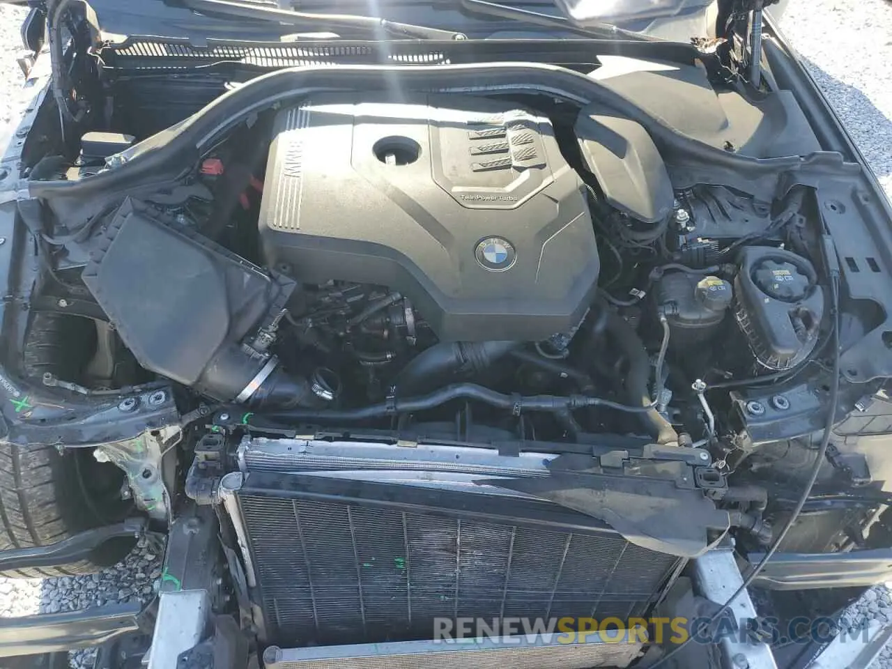 11 fotografías del automóvil dañado WBA53BH06NWX58262 BMW 5 SERIES 2022