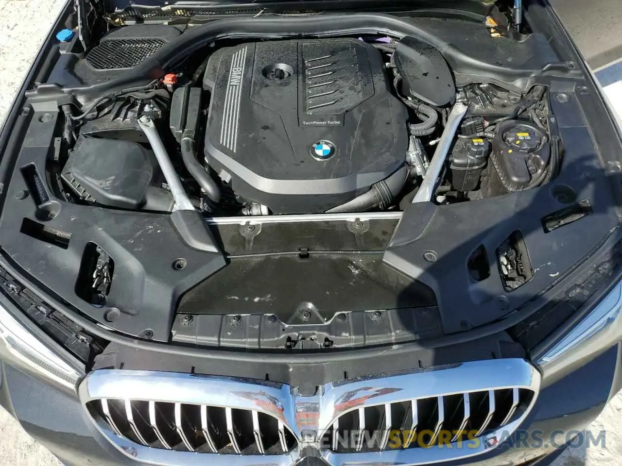 11 fotografías del automóvil dañado WBA53BJ04NCJ54334 BMW 5 SERIES 2022