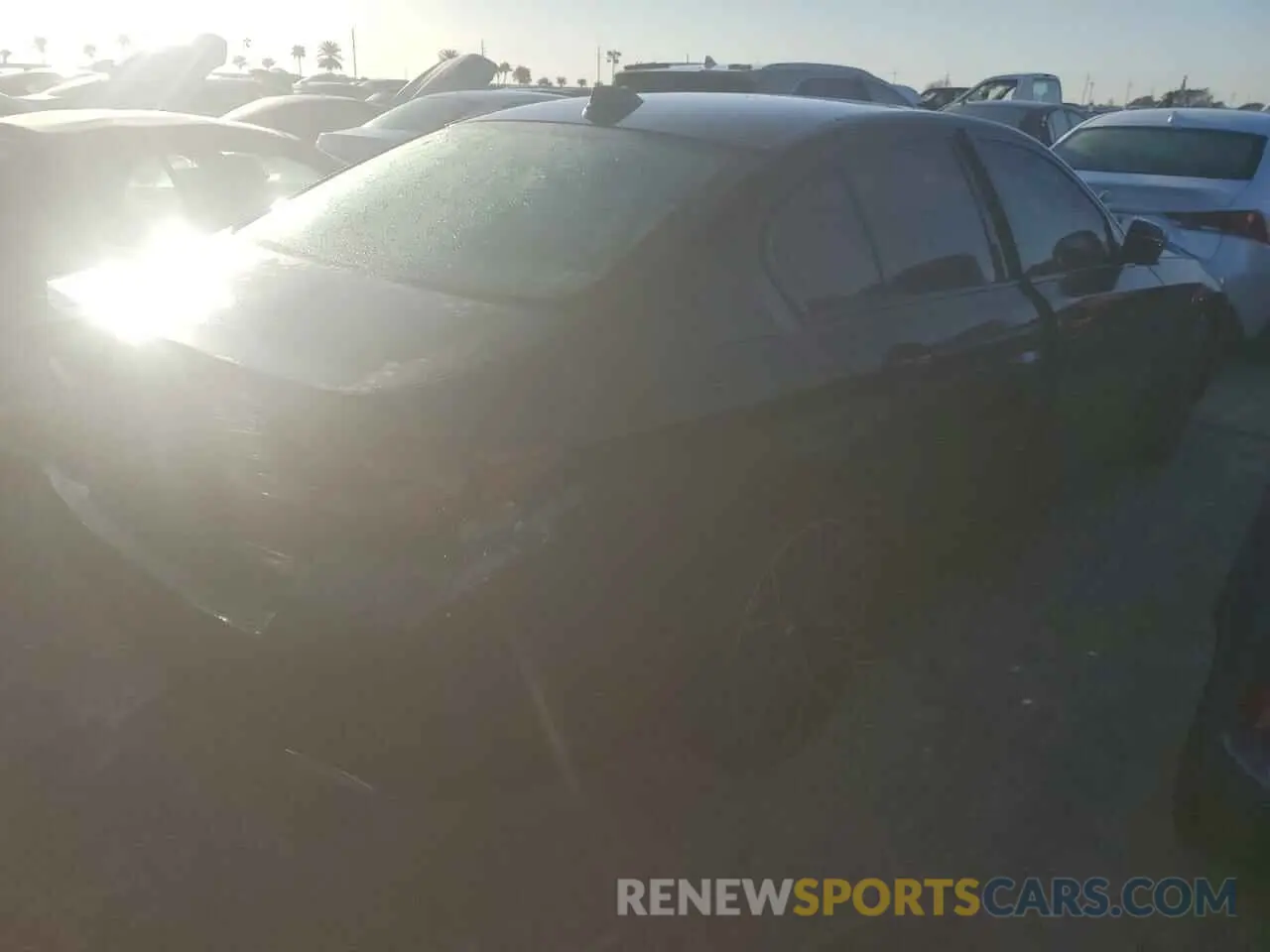 3 fotografías del automóvil dañado WBA53BJ04NCJ54334 BMW 5 SERIES 2022