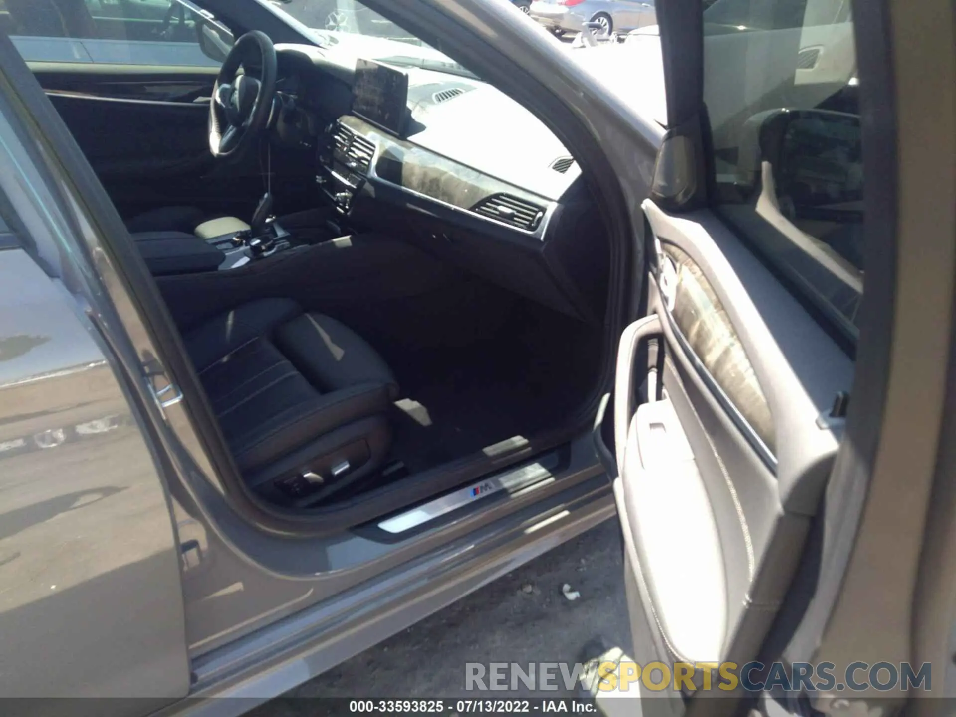 5 fotografías del automóvil dañado WBA53BJ09NCJ58895 BMW 5 SERIES 2022