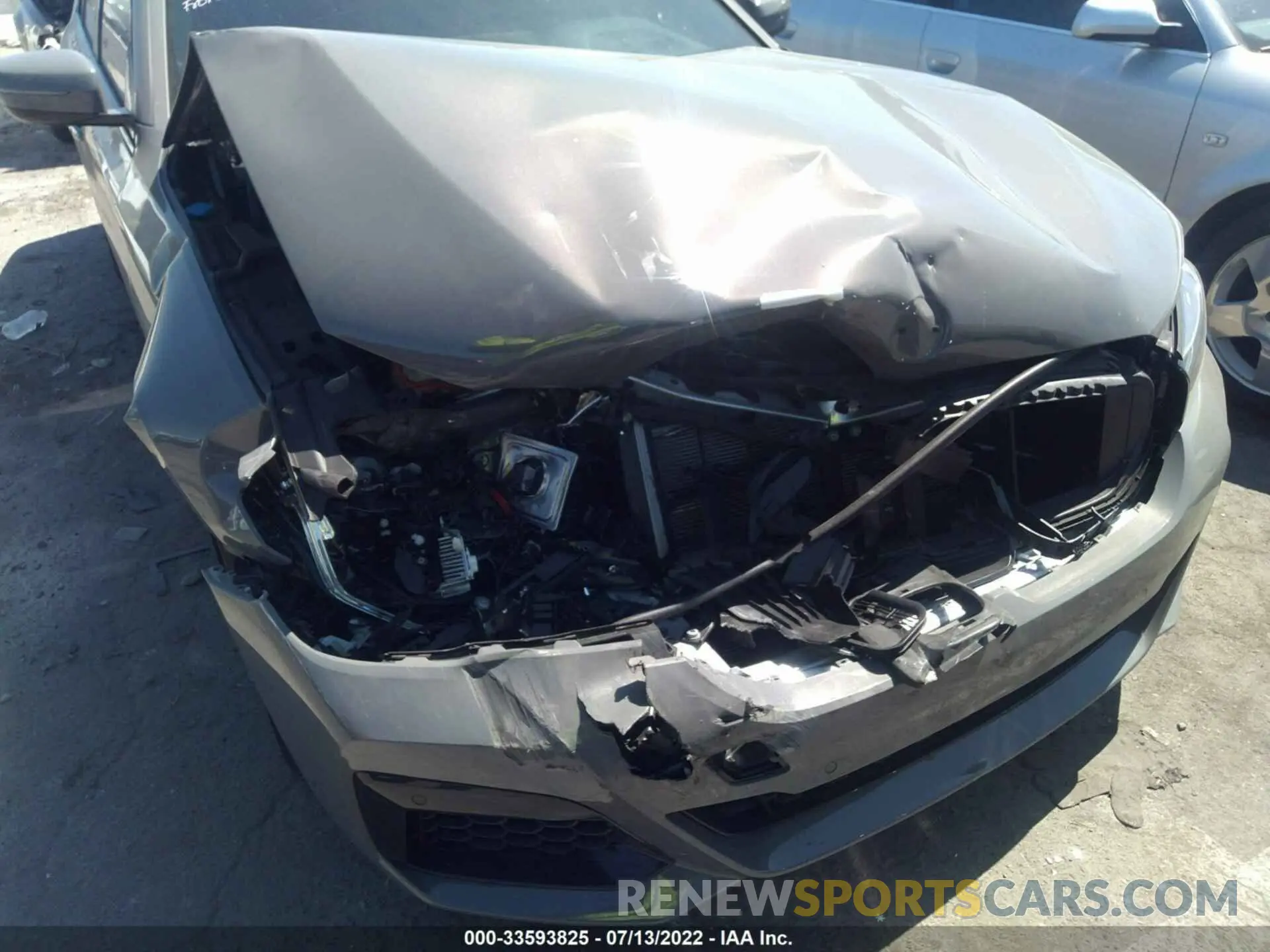 6 fotografías del automóvil dañado WBA53BJ09NCJ58895 BMW 5 SERIES 2022