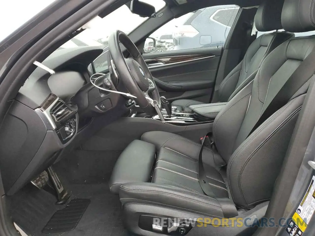 7 fotografías del automóvil dañado WBA73BJ00NCK28938 BMW 5 SERIES 2022