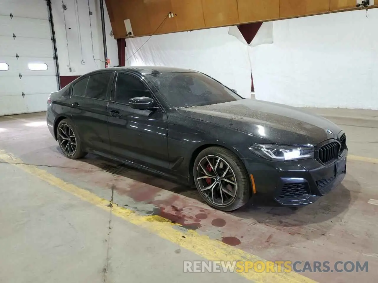 4 fotografías del automóvil dañado WBA73BJ04NCJ99685 BMW 5 SERIES 2022