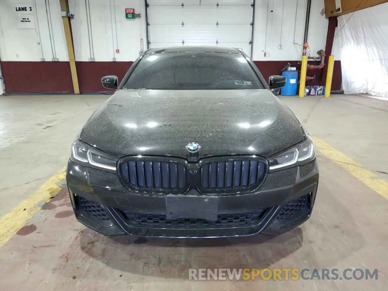 5 fotografías del automóvil dañado WBA73BJ04NCJ99685 BMW 5 SERIES 2022