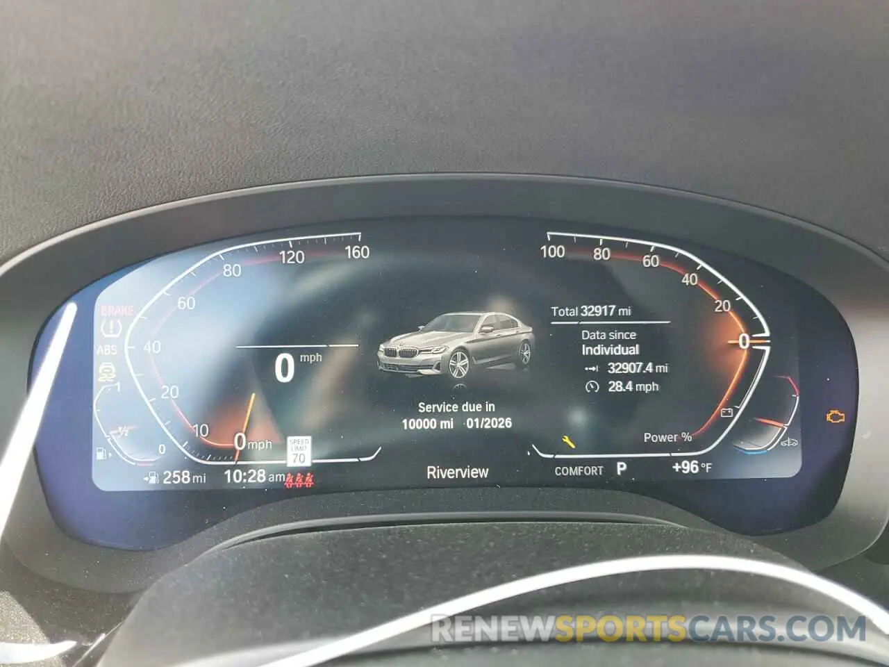 9 fotografías del automóvil dañado WBA73BJ08NWX48450 BMW 5 SERIES 2022