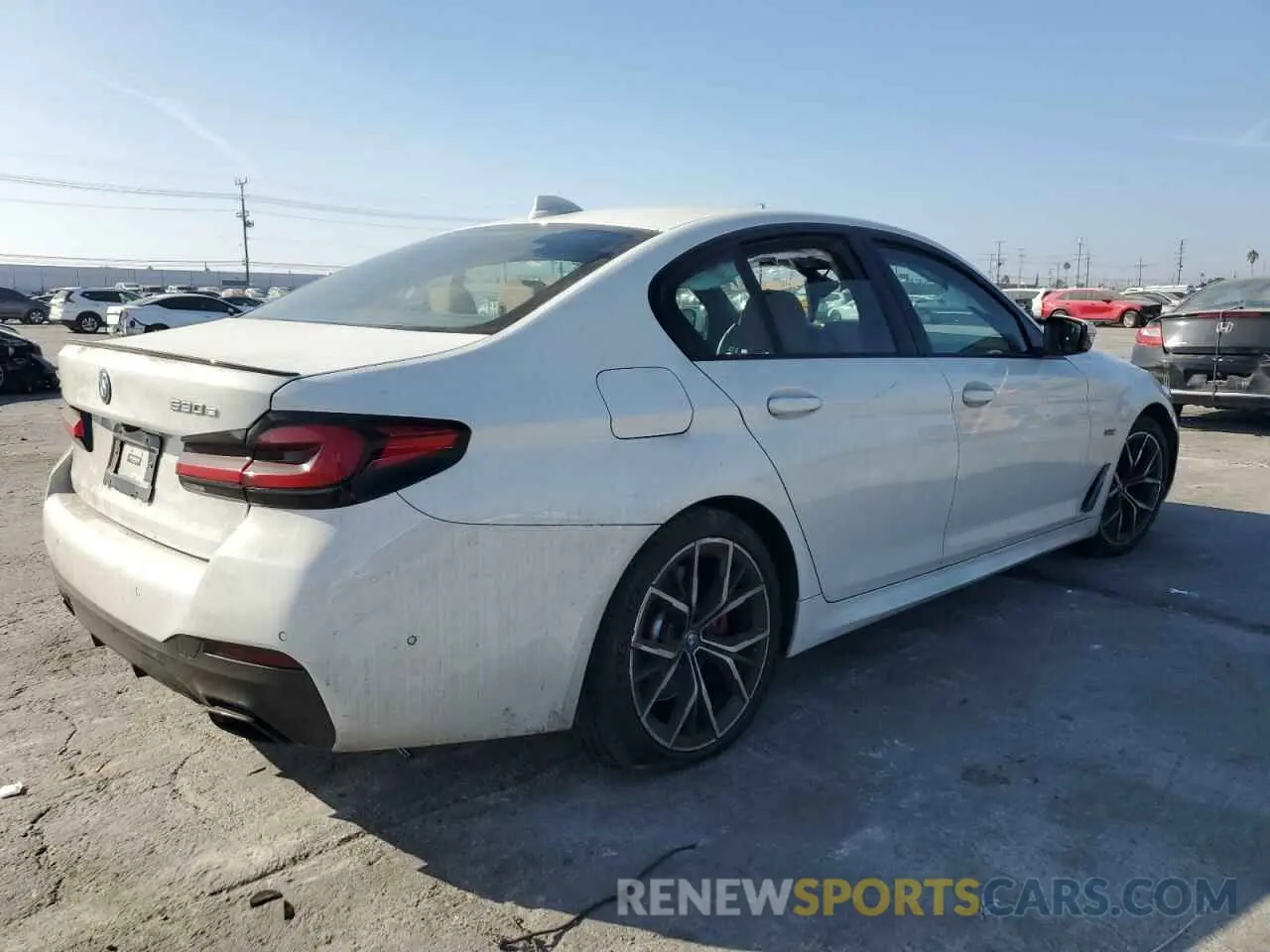 3 fotografías del automóvil dañado WBA13AG02PCL73814 BMW 5 SERIES 2023