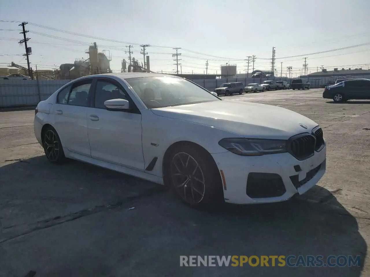 4 fotografías del automóvil dañado WBA13AG02PCL73814 BMW 5 SERIES 2023