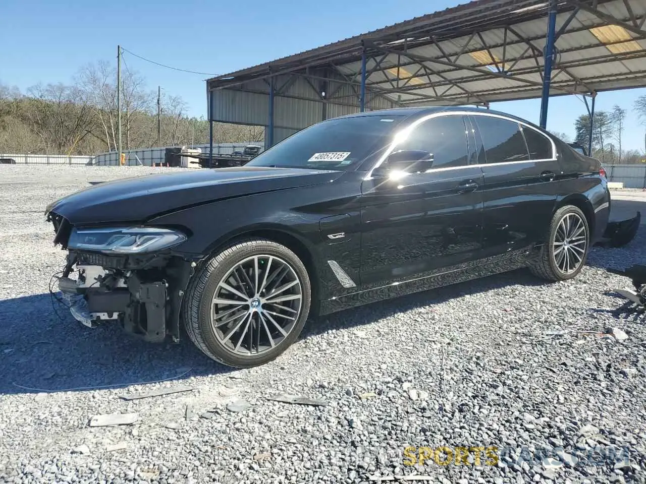 1 fotografías del automóvil dañado WBA13AG04PCL87228 BMW 5 SERIES 2023