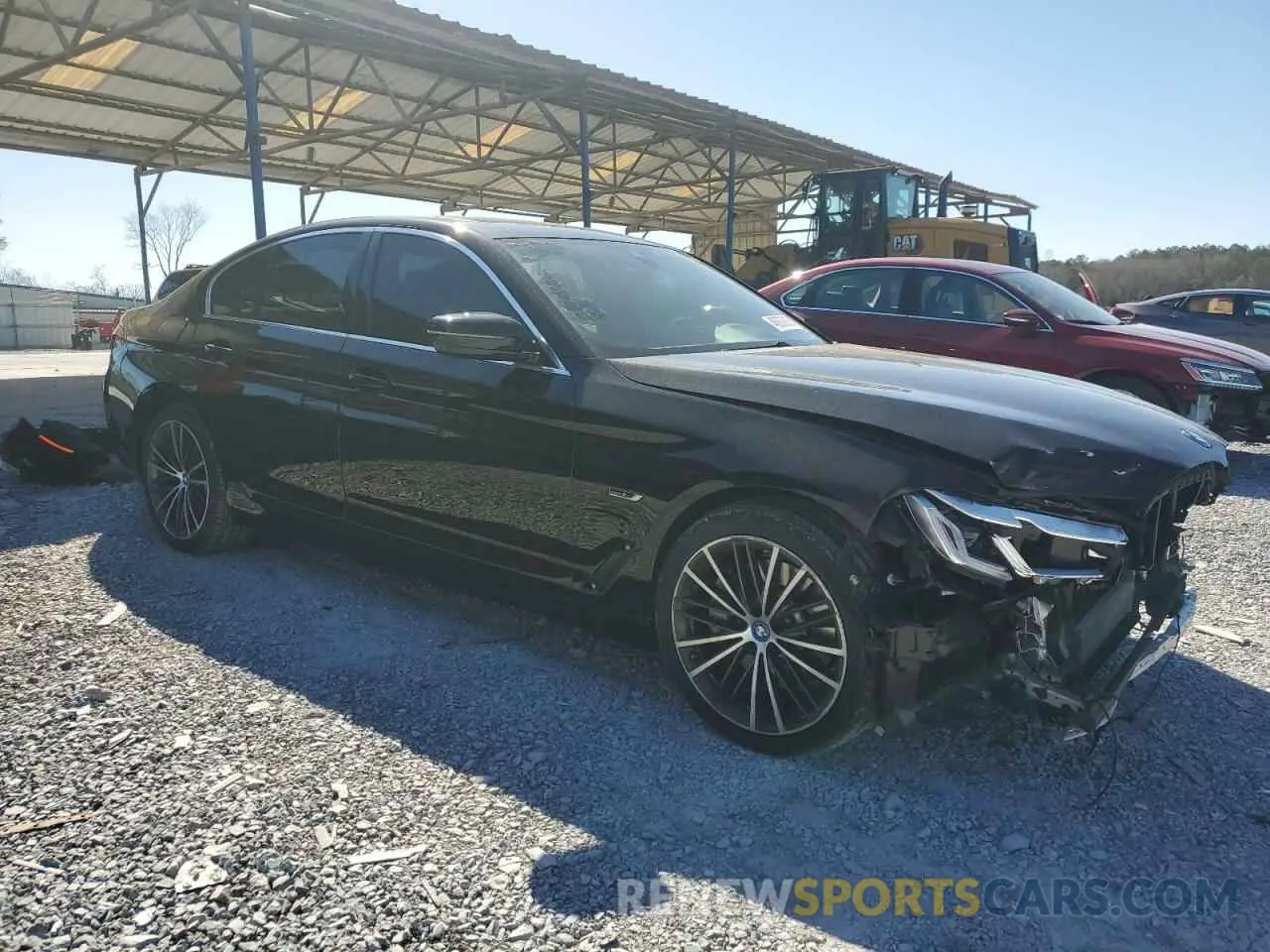 4 fotografías del automóvil dañado WBA13AG04PCL87228 BMW 5 SERIES 2023