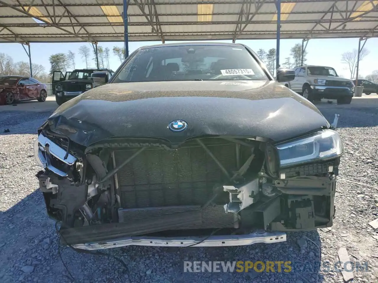 5 fotografías del automóvil dañado WBA13AG04PCL87228 BMW 5 SERIES 2023