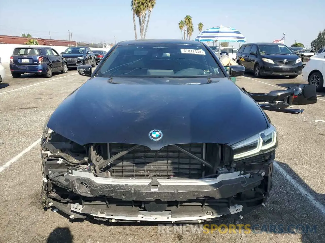 5 fotografías del automóvil dañado WBA13AG0XPCL31570 BMW 5 SERIES 2023