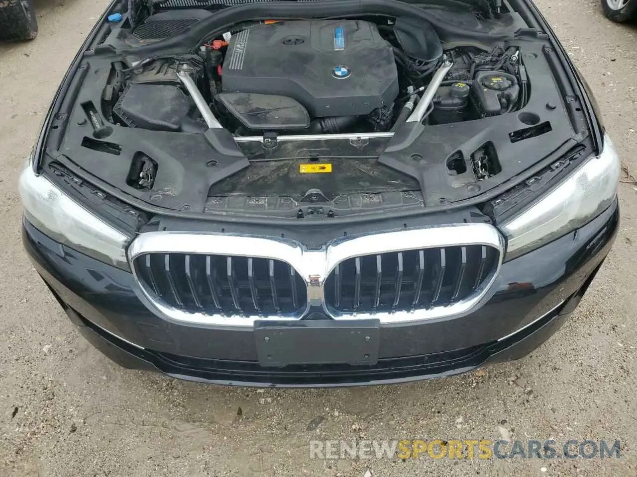 11 fotografías del automóvil dañado WBA33AG03PCL72387 BMW 5 SERIES 2023