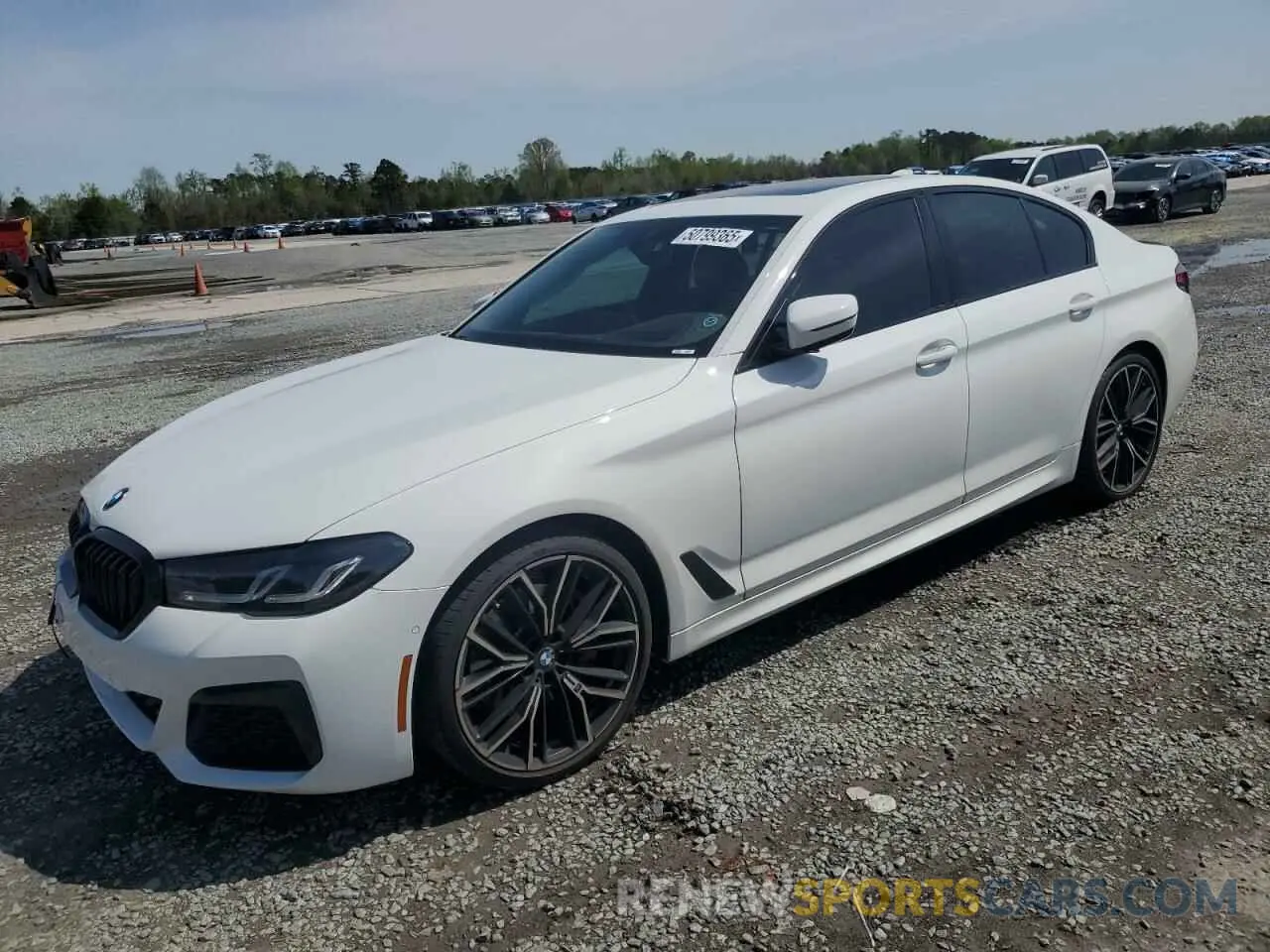 1 fotografías del automóvil dañado WBA53BH03PCL14339 BMW 5 SERIES 2023