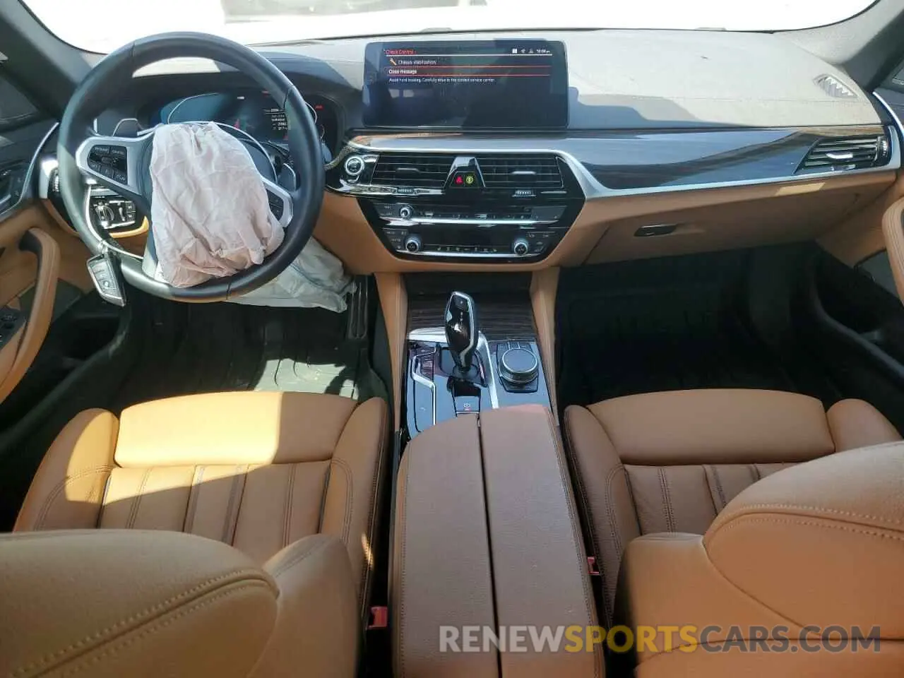 8 fotografías del automóvil dañado WBA53BH03PCL14339 BMW 5 SERIES 2023