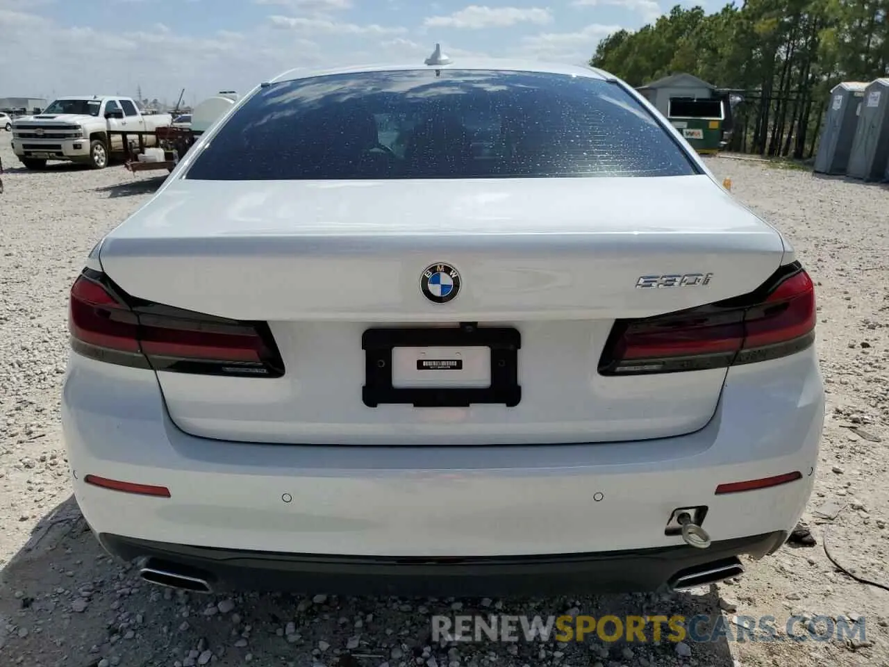 6 fotografías del automóvil dañado WBA53BH04PCN44228 BMW 5 SERIES 2023