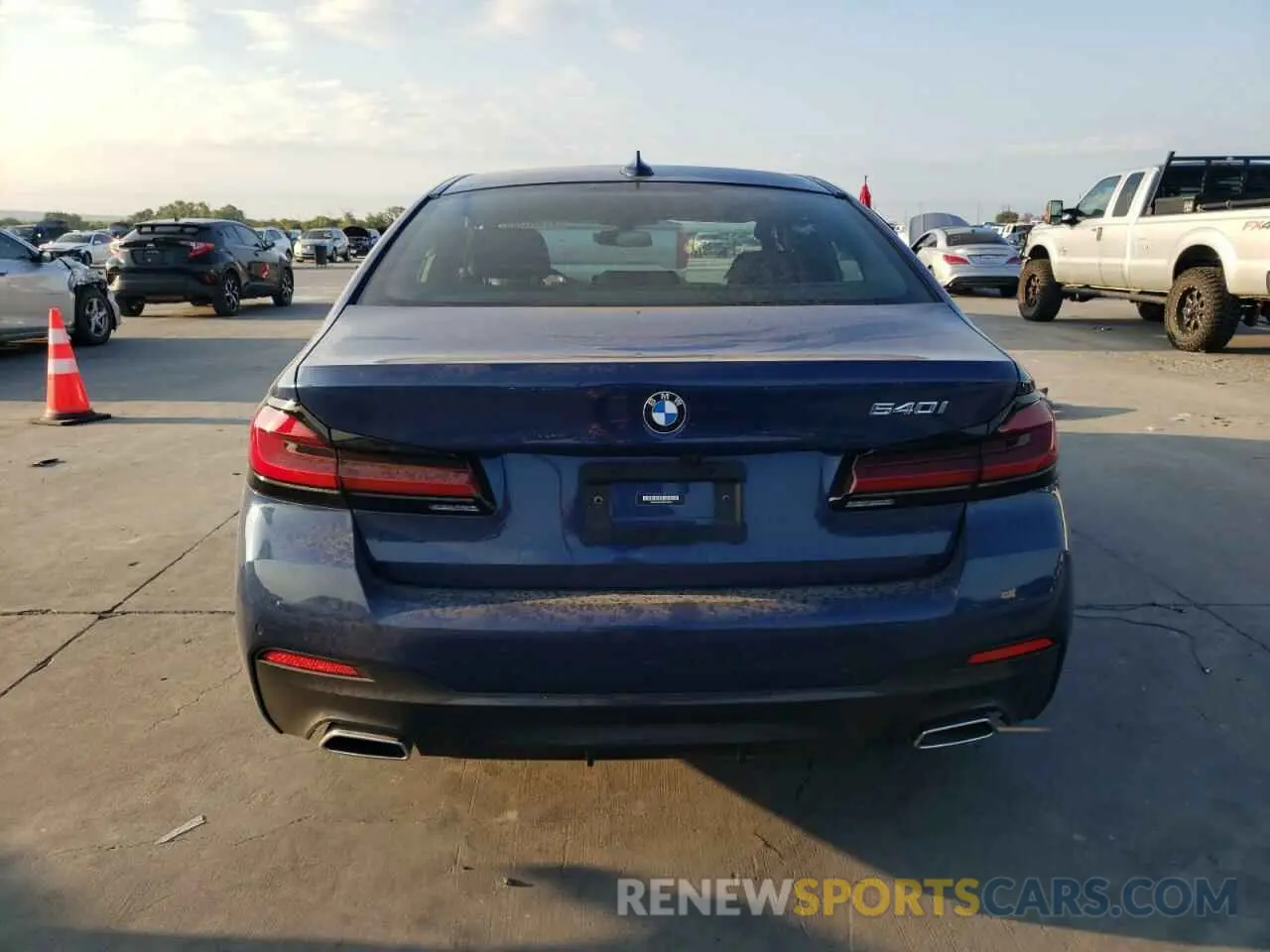 6 fotografías del automóvil dañado WBA53BJ04PWY19394 BMW 5 SERIES 2023