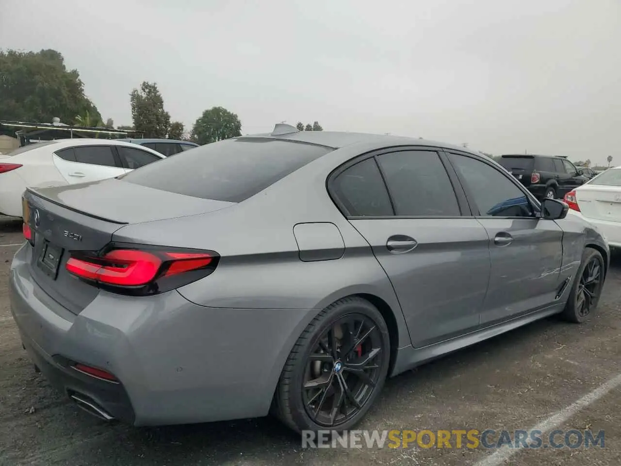 3 fotografías del automóvil dañado WBA53BJ0XPCN05816 BMW 5 SERIES 2023