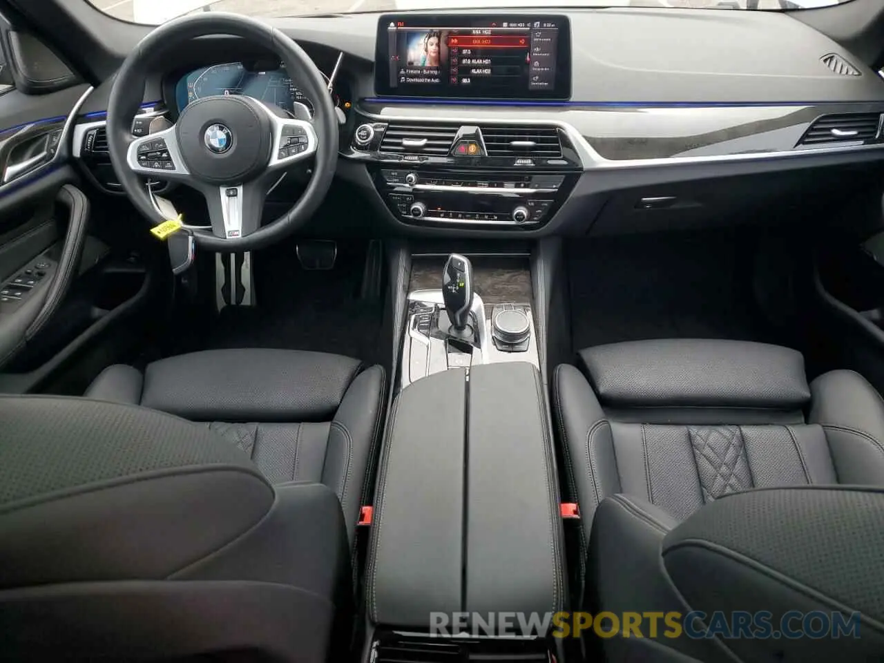 8 fotografías del automóvil dañado WBA53BJ0XPCN05816 BMW 5 SERIES 2023