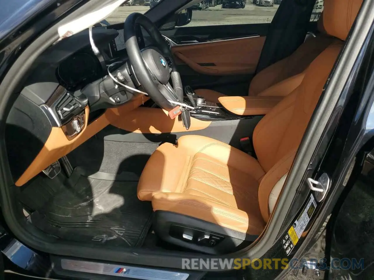 7 fotografías del automóvil dañado WBA73BJ00PWY18798 BMW 5 SERIES 2023