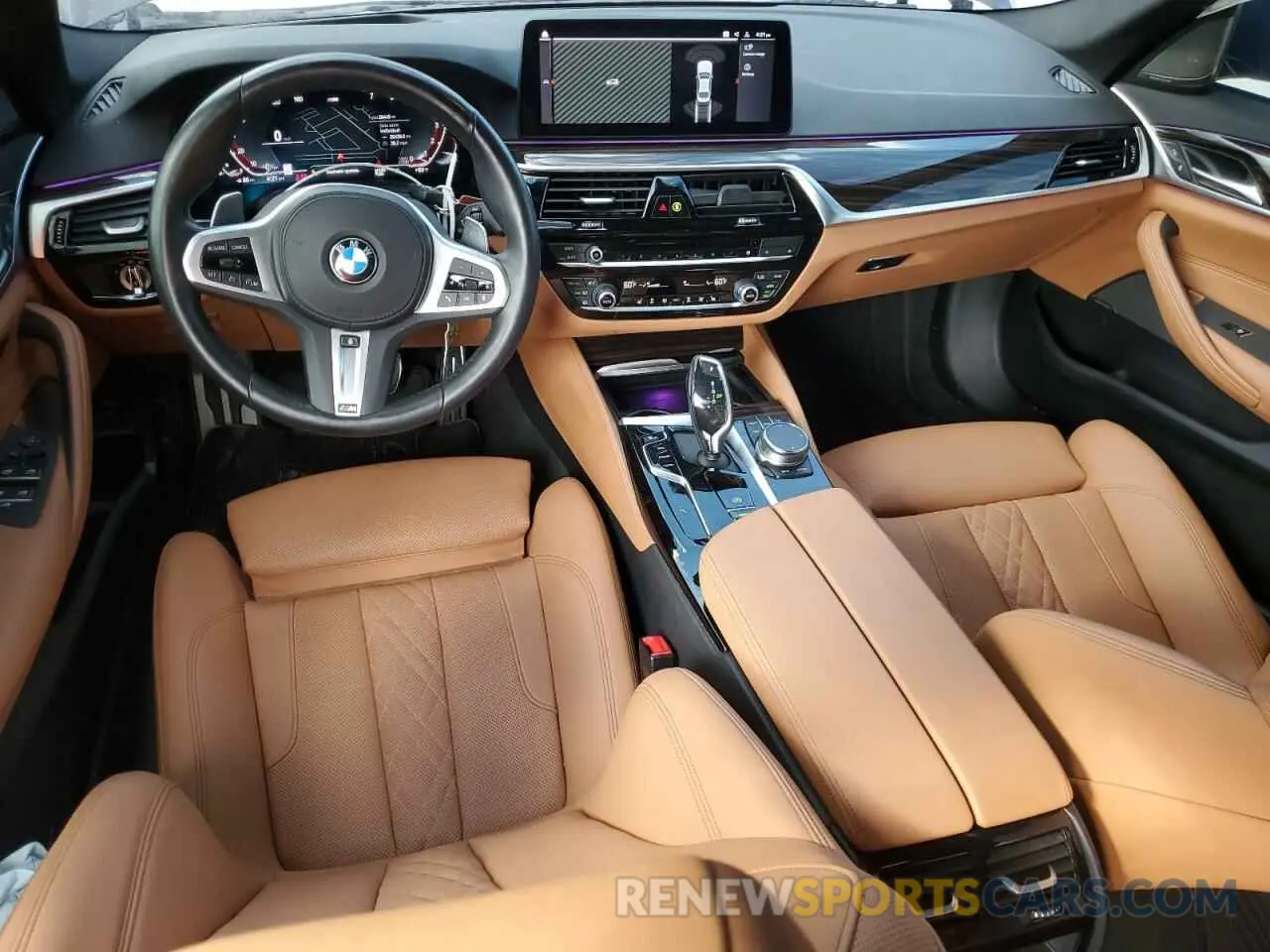 8 fotografías del automóvil dañado WBA73BJ00PWY18798 BMW 5 SERIES 2023