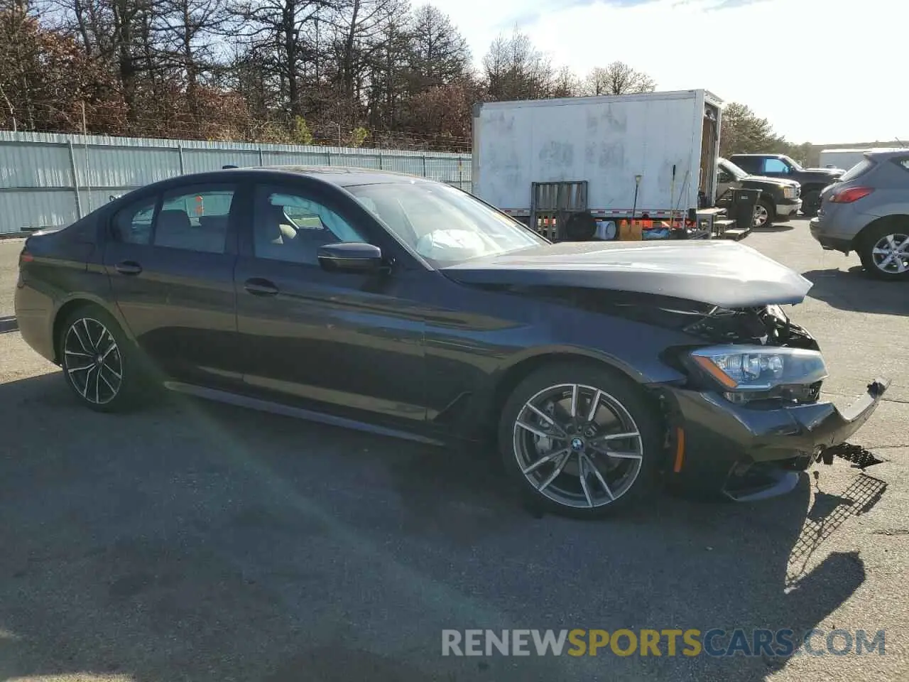 4 fotografías del automóvil dañado WBA73BJ04PCL27216 BMW 5 SERIES 2023