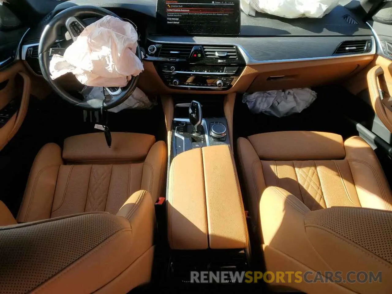 8 fotografías del automóvil dañado WBA73BJ04PCL27216 BMW 5 SERIES 2023