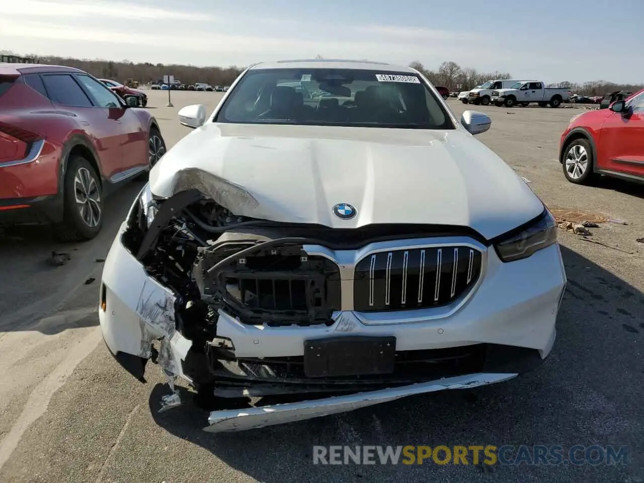 5 fotografías del automóvil dañado WBA43FJ05RCS39448 BMW 5 SERIES 2024