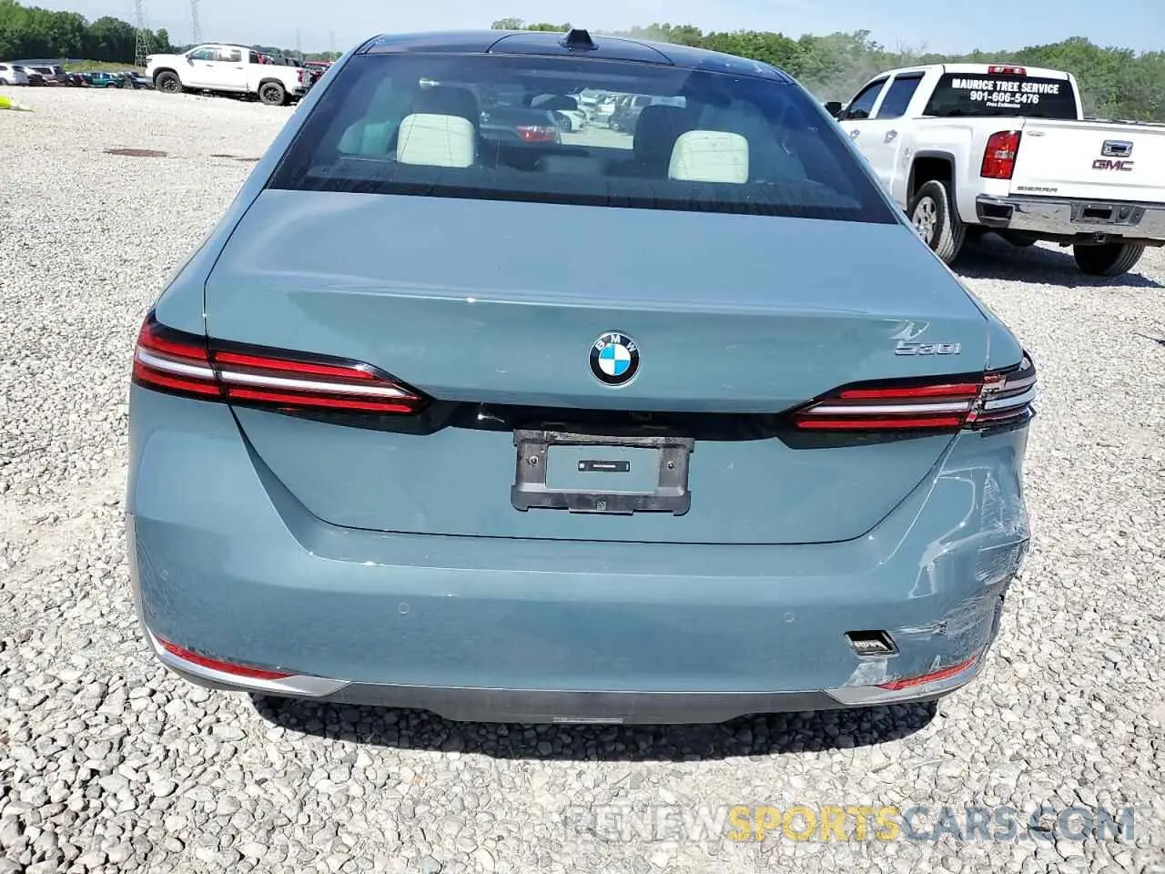 6 fotografías del automóvil dañado WBA43FJ0XRCR56606 BMW 5 SERIES 2024