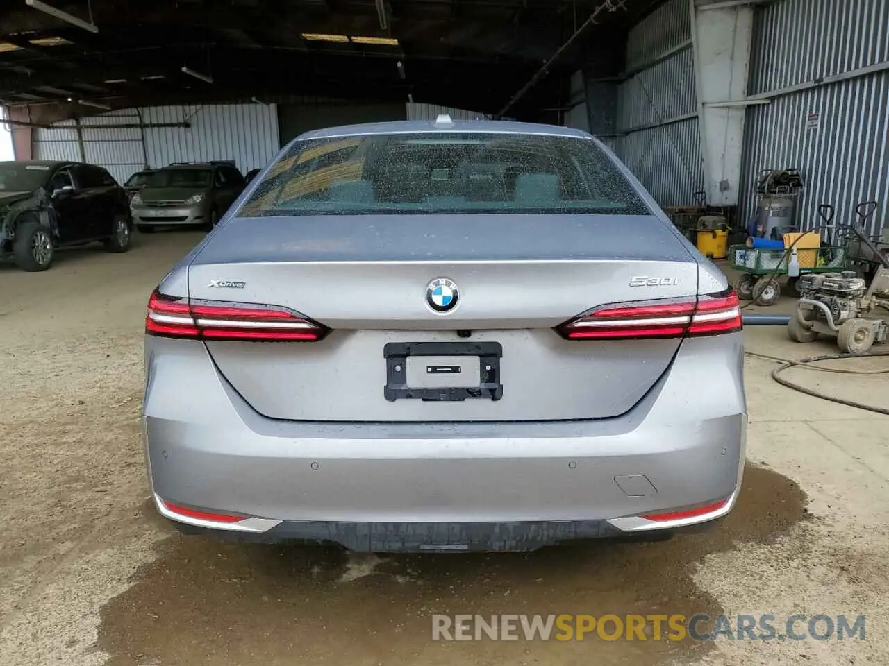 6 fotografías del automóvil dañado WBA53FJ02RCS02524 BMW 5 SERIES 2024