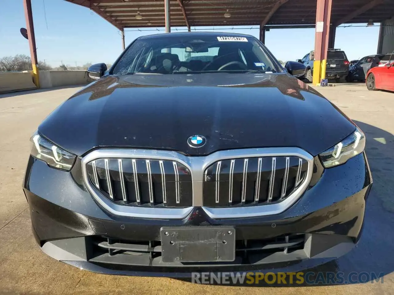 5 fotografías del automóvil dañado WBA53FJ03RCS07540 BMW 5 SERIES 2024