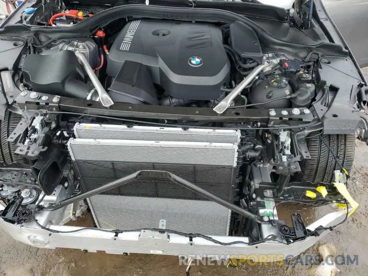 11 fotografías del automóvil dañado WBA53FJ09RCR59579 BMW 5 SERIES 2024