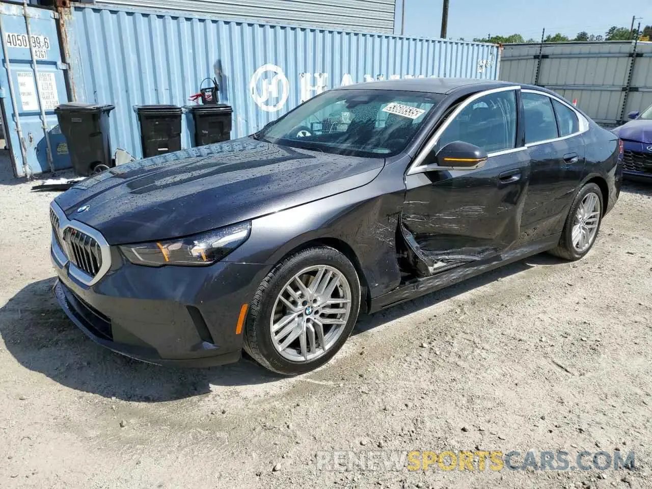 1 fotografías del automóvil dañado WBA53FJ0XRCS55035 BMW 5 SERIES 2024