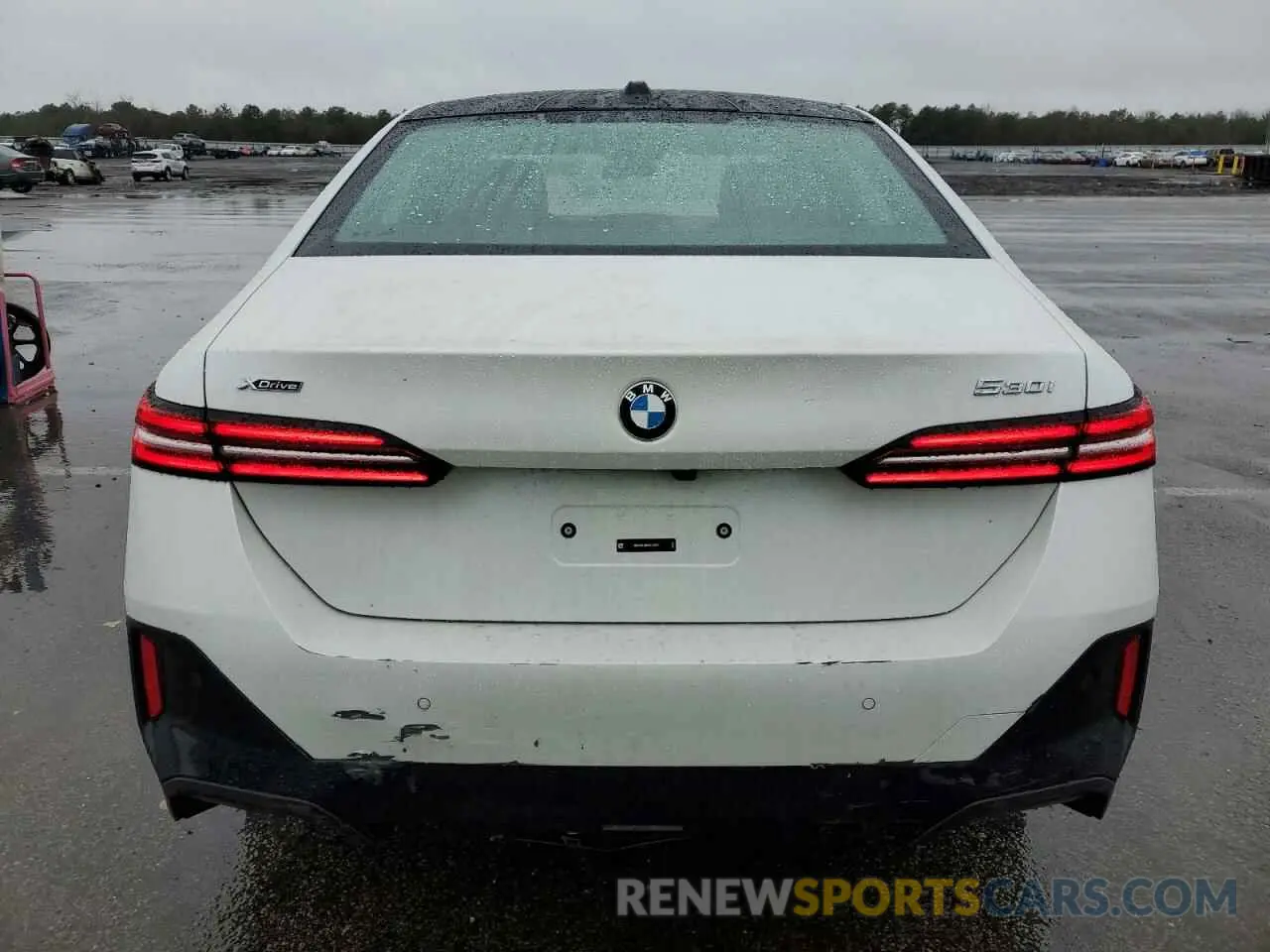 6 fotografías del automóvil dañado WBA53FJ0XSCU12570 BMW 5 SERIES 2025
