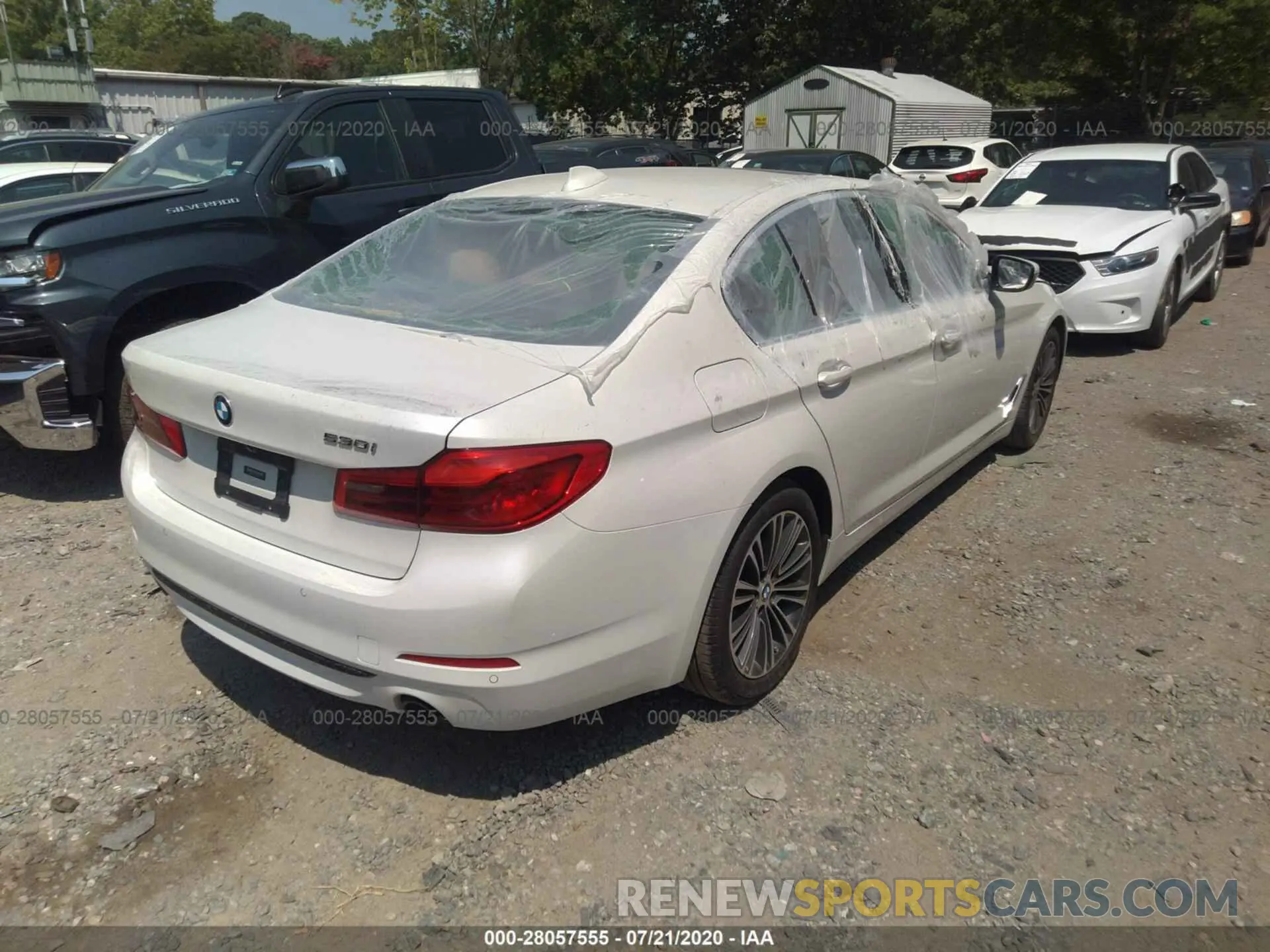 4 fotografías del automóvil dañado WBAJA5C59KWW18758 BMW 530 2019