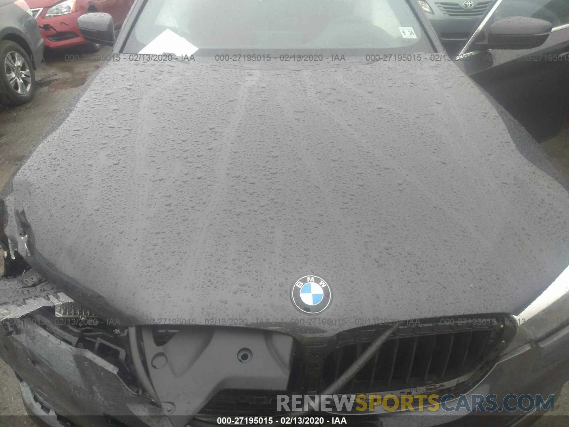 10 fotografías del automóvil dañado WBAJA7C53KWW19979 BMW 530 2019