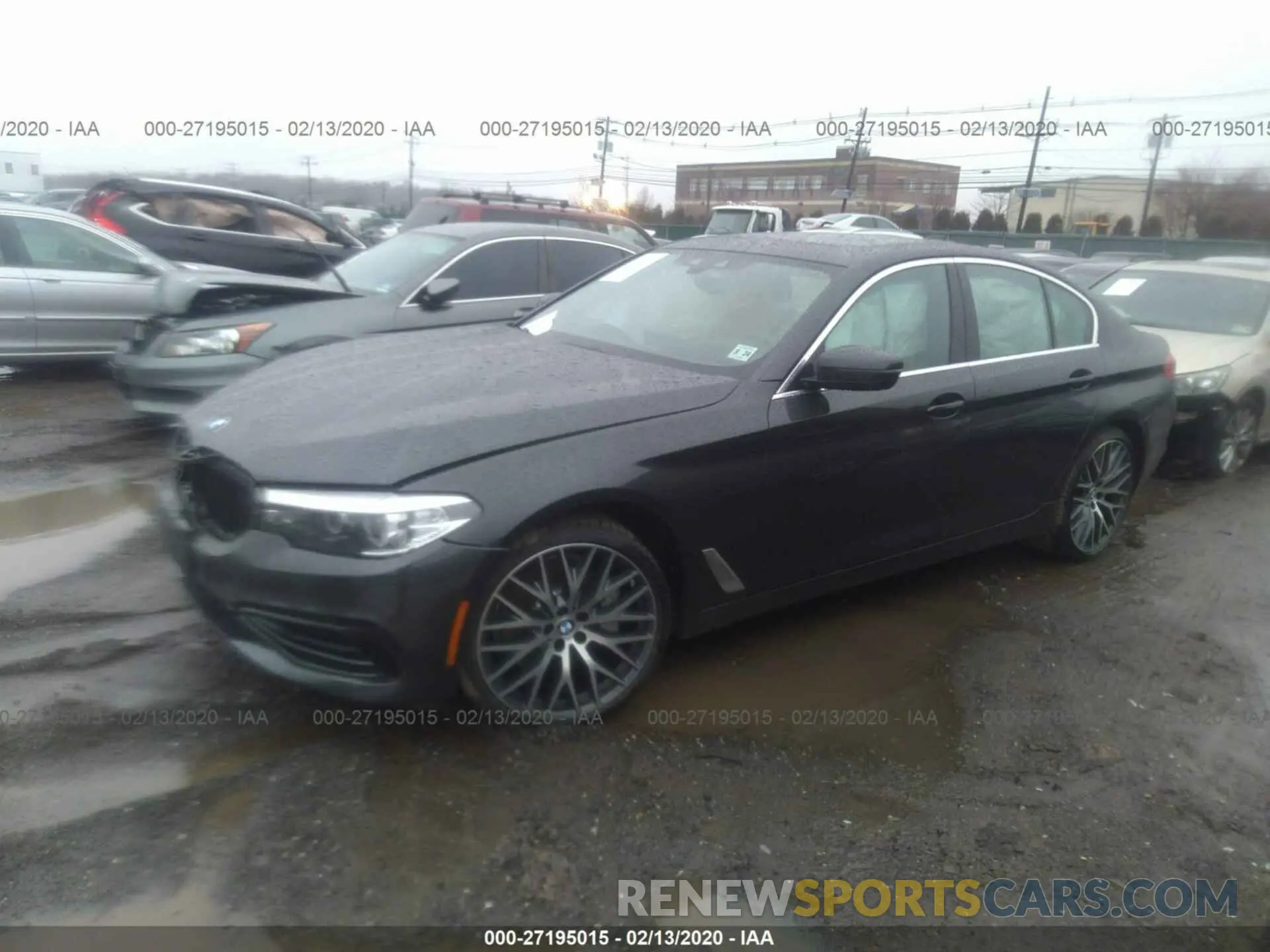 2 fotografías del automóvil dañado WBAJA7C53KWW19979 BMW 530 2019
