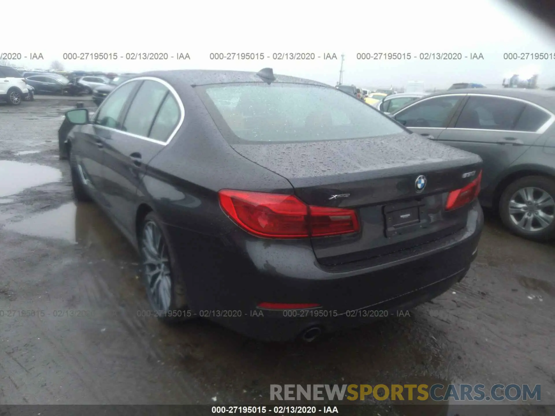 3 fotografías del automóvil dañado WBAJA7C53KWW19979 BMW 530 2019