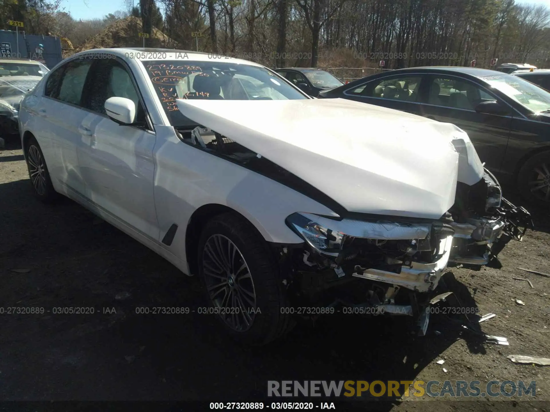 1 fotografías del automóvil dañado WBAJA7C54KWW49220 BMW 530 2019