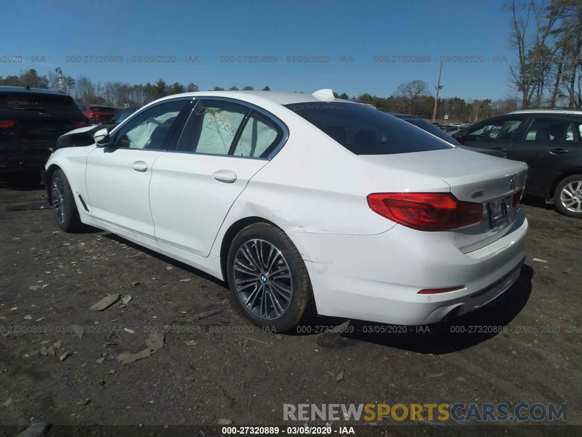 3 fotografías del automóvil dañado WBAJA7C54KWW49220 BMW 530 2019